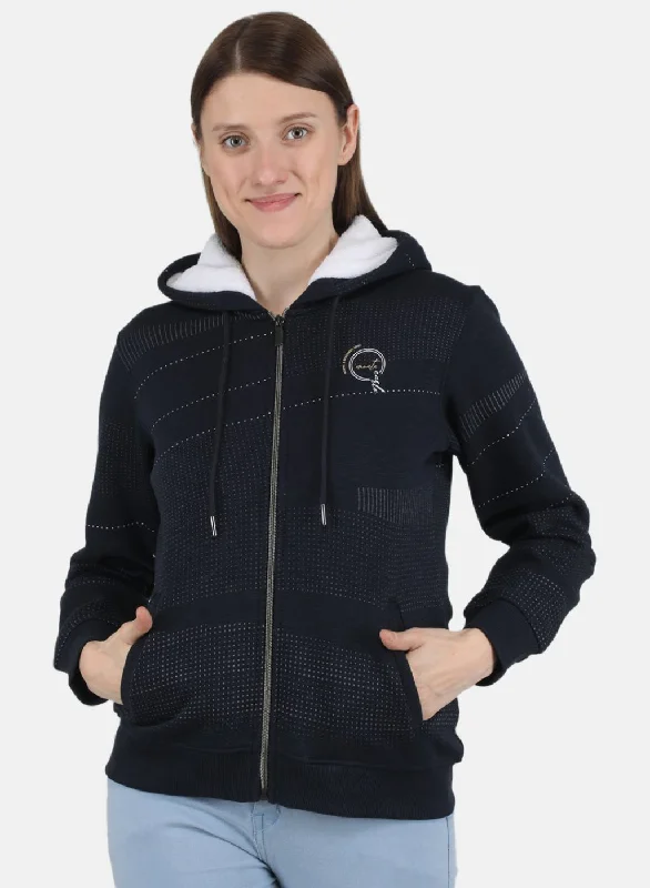 spaghetti strap women's topsWomen NAvy Blue Printed Sweatshirt