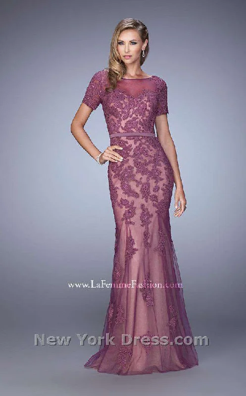 women's luxury dressesLa Femme 21703CL Dress