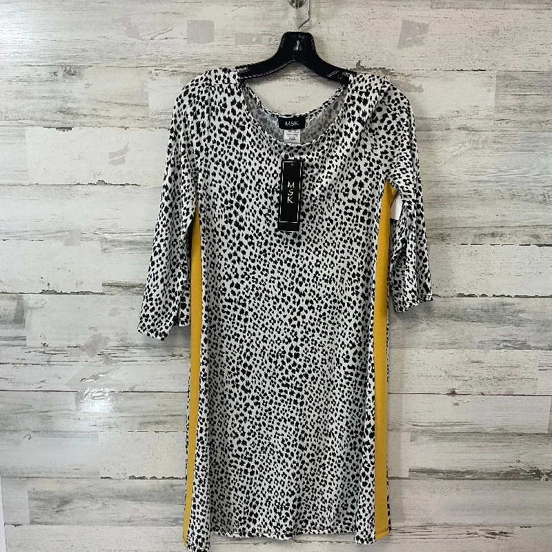 women's shift dressesDress Casual Short By Msk In Black & White, Size: S