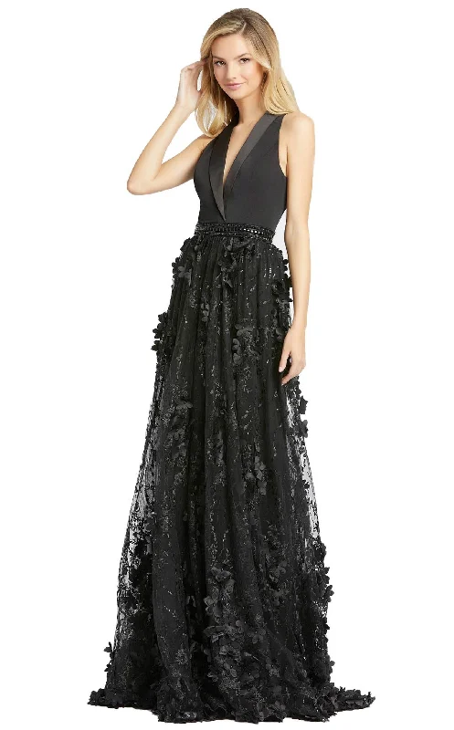 Bell-Sleeve DressMac Duggal 12264DCL Dress